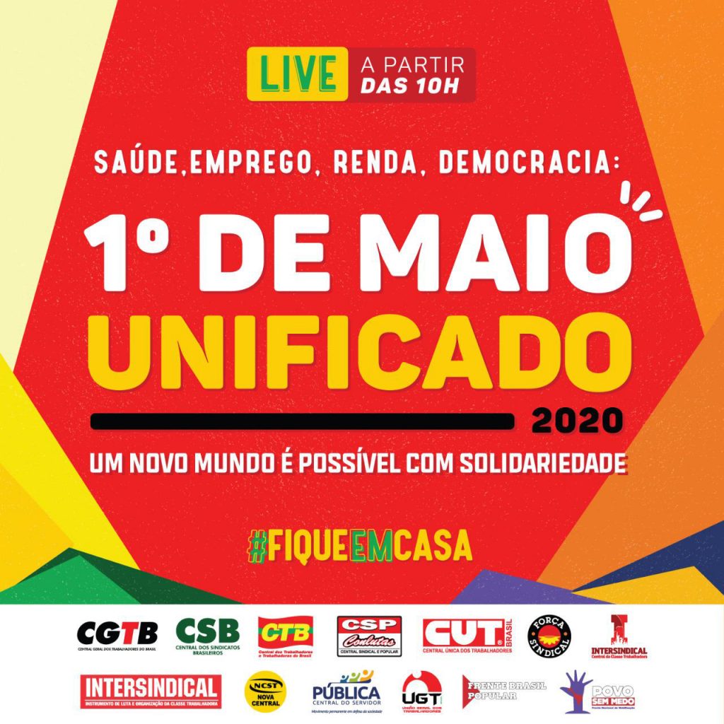 Live do 1º de Maio terá shows musicais, reflexão política e ação social